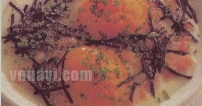 Trứng Nướng Cá Hồi Xông Khói