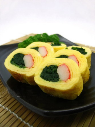 Làm trứng cuộn kiểu Sushi